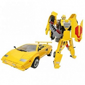 Робот из серии "Galaxy Defender" – Lamborghini, 1:24, со светом и аксессуарами (Happy Well, 53061sim)